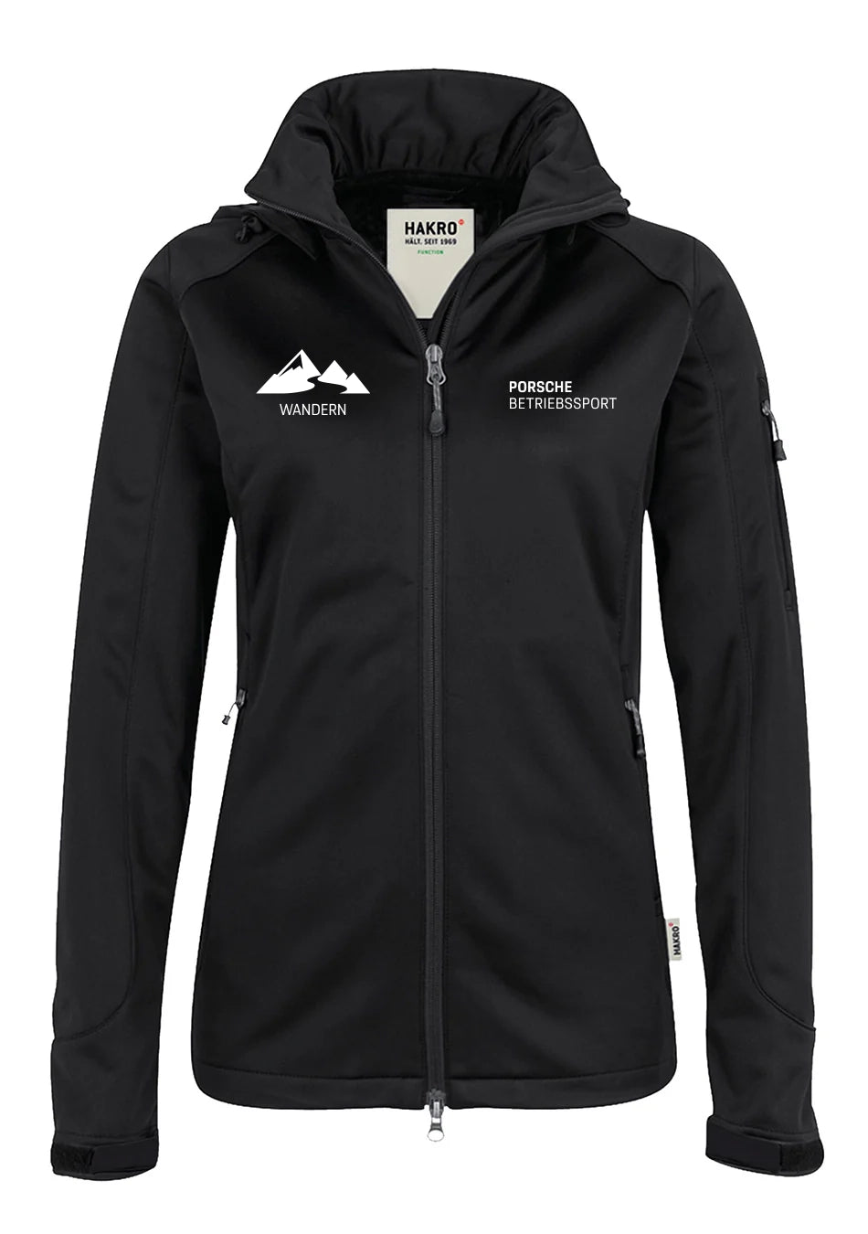 Edition Wandern - Damen Softshelljacke mit Kapuze
