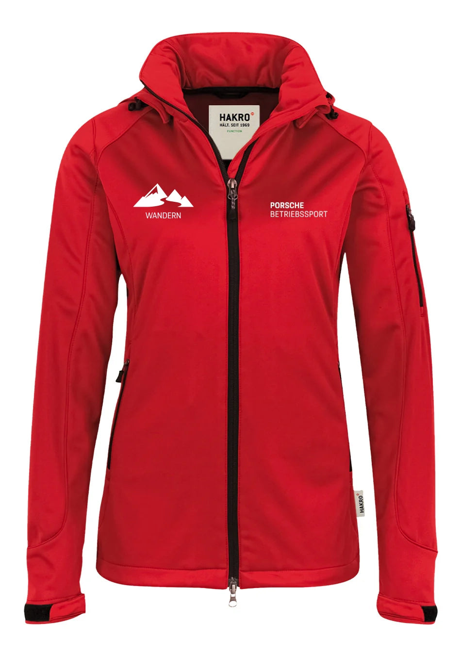 Edition Wandern - Damen Softshelljacke mit Kapuze