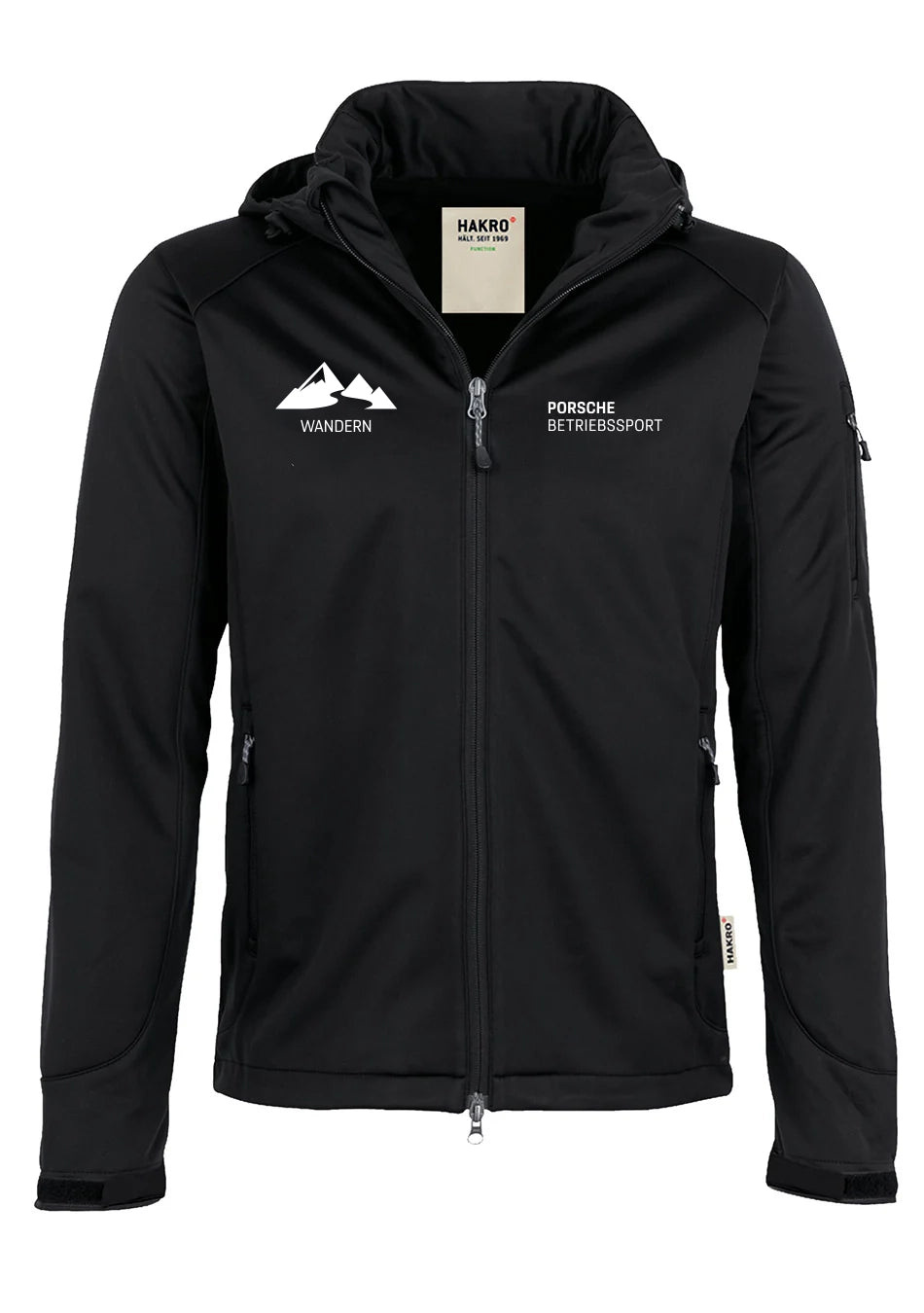 Edition Wandern - Herren Softshelljacke mit Kapuze